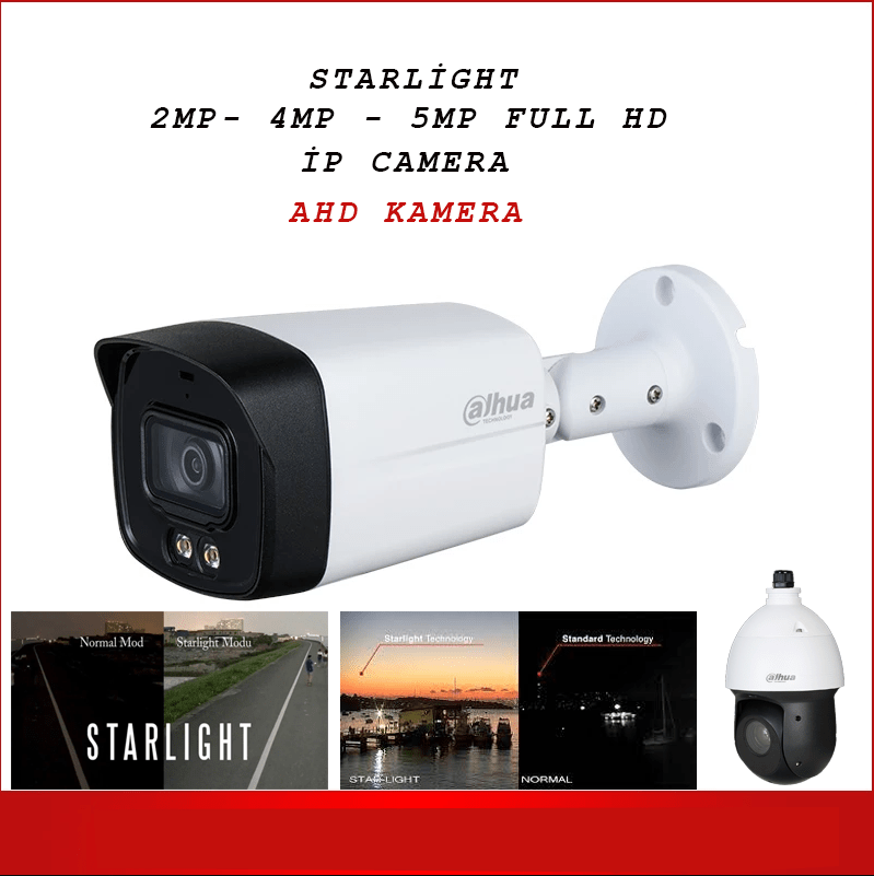 ankara güvenlik kamera starlight